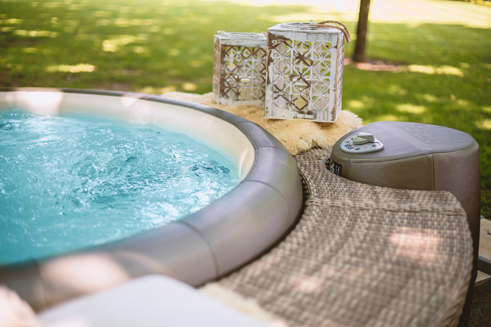 Softub Whirlpool mit Hydromat